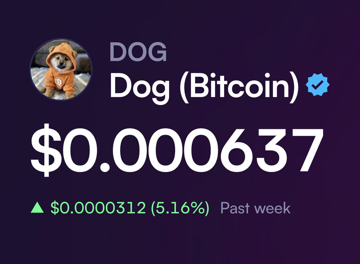 LeonidasNFT's tweet photo. Is $DOG finally starting to wake up? 👀 https://t.co/IweE7gviWs