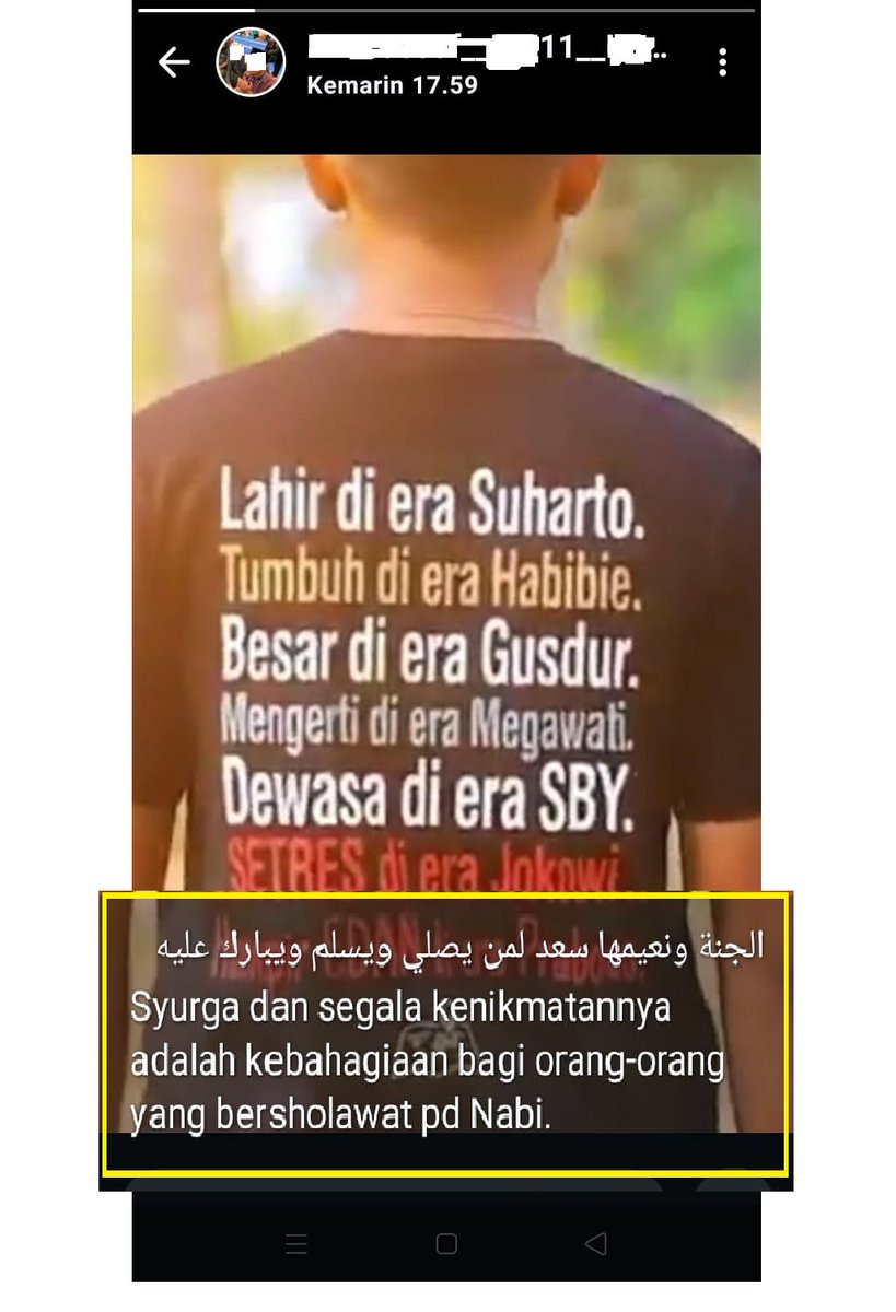 riyantorazak's tweet photo. Soerga-- soerga mu ..
__
Surga dan smua kenikmtan keasyikannya hanya di rasakan orang2 yang mnbur -mybarkan-'nandur 'mahbbah'-jrnih dimna2 

Seangkres - se 'rekoso se runyam nyam apapun- msih tertaut 'mhabbah' itu.. dimnpun dlm keadaan apa2 pun yg drsa adlh soerga 

surga mu ? https://t.co/D2LDYo5QZ5