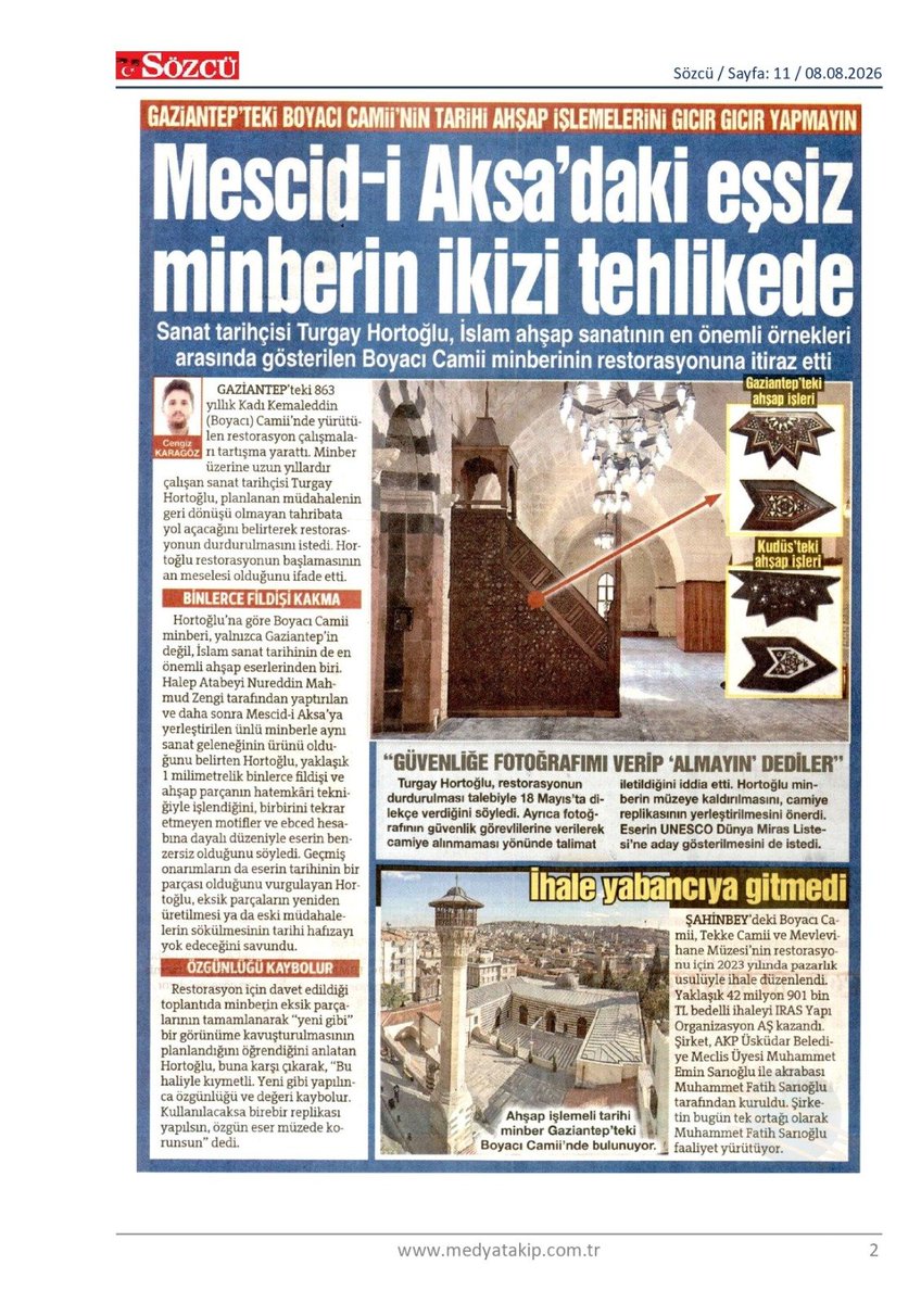 Arkeoboy's tweet photo. Yurdumun hali, pür melali. Her restorasyon vakasından sonra islam sanatının eşsiz örnekleri ya cehaletten tahrip ediliyor ya hiyanetten yurtdışına satılıyor. Ak Parti iktidarında restorasyon, onarım vb. İşler adı altında binlerce tarihi eserlerimize ya tahrip edildi yada çalındı. https://t.co/LTtoFR8Amm