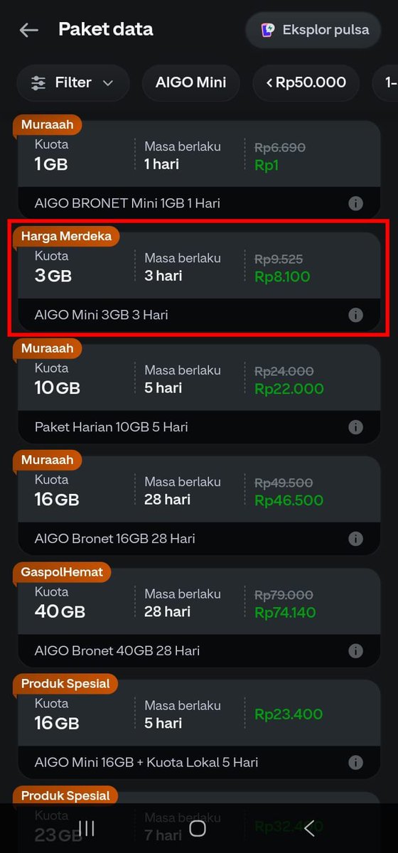 DealovaInd66's tweet photo. buat mahasiswa, karyawan, sampai ibu rumah tangga, paket serba rp8.100 ini bisa jadi solusi biar tetap terhubung tanpa bikin dompet jebol #KUOTASERBA8RIBU https://t.co/kvTGSl9JNe
