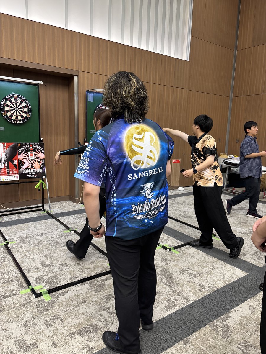 SANGREAL_DARTS's tweet photo. 🎯Tokyo Darts Open🎯

SANGREAL出場選手
🔥 坂口優希恵選手
🔥 金子拓輝選手

singlesが始まりました‼️

ぜひ熱い応援をよろしくお願いいたします📣

#TokyoDartsOpen #ダーツ #SANGREAL #坂口優希恵 #金子拓輝 https://t.co/ElKzo9XnOR