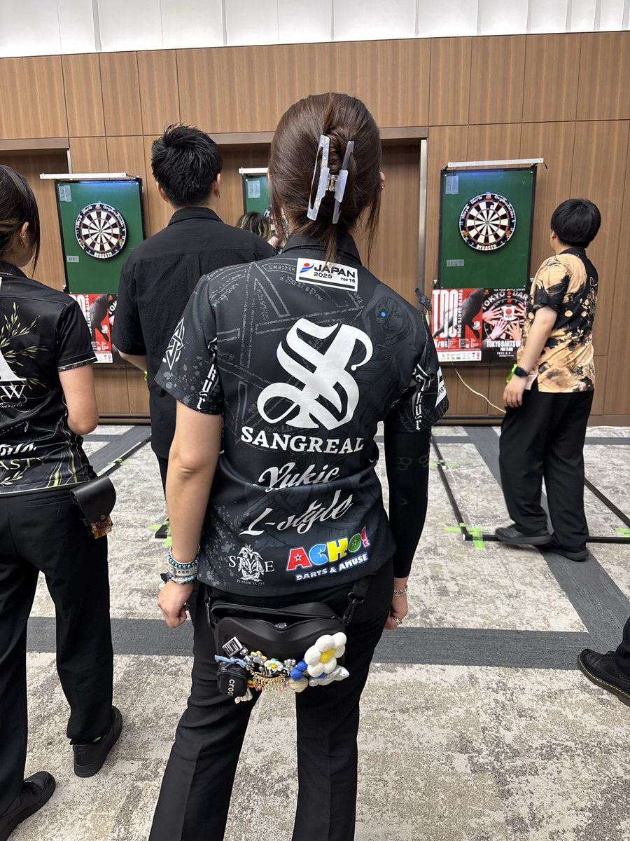 SANGREAL_DARTS's tweet photo. 🎯Tokyo Darts Open🎯

SANGREAL出場選手
🔥 坂口優希恵選手
🔥 金子拓輝選手

singlesが始まりました‼️

ぜひ熱い応援をよろしくお願いいたします📣

#TokyoDartsOpen #ダーツ #SANGREAL #坂口優希恵 #金子拓輝 https://t.co/ElKzo9XnOR