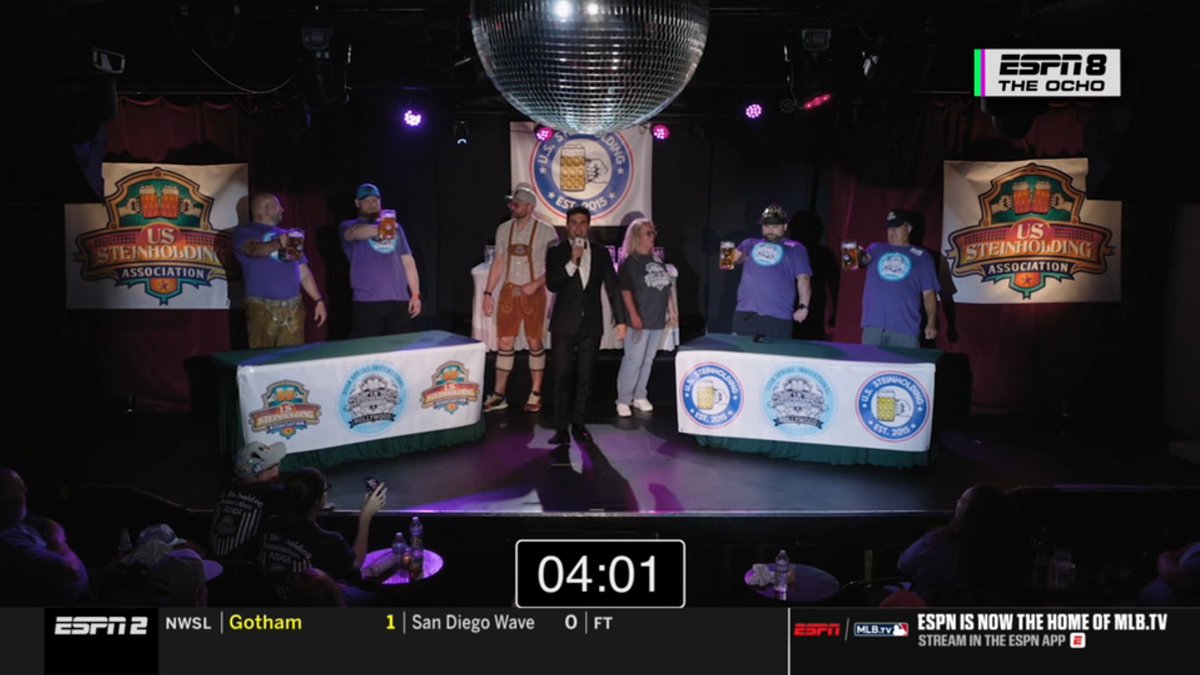 mychiller's tweet photo. they are airing how long can you hold a stein of beer? #tvsnaps https://t.co/sH9ITAS2kO
