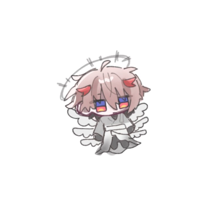 M0you_zZ's tweet photo. ぽつんとしてんしさま https://t.co/tVoHXSkibG