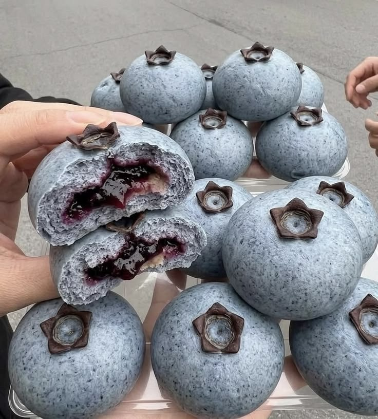 daily_dolce's tweet photo. Mini blueberry mousse cakes https://t.co/kYSc9cl1zb