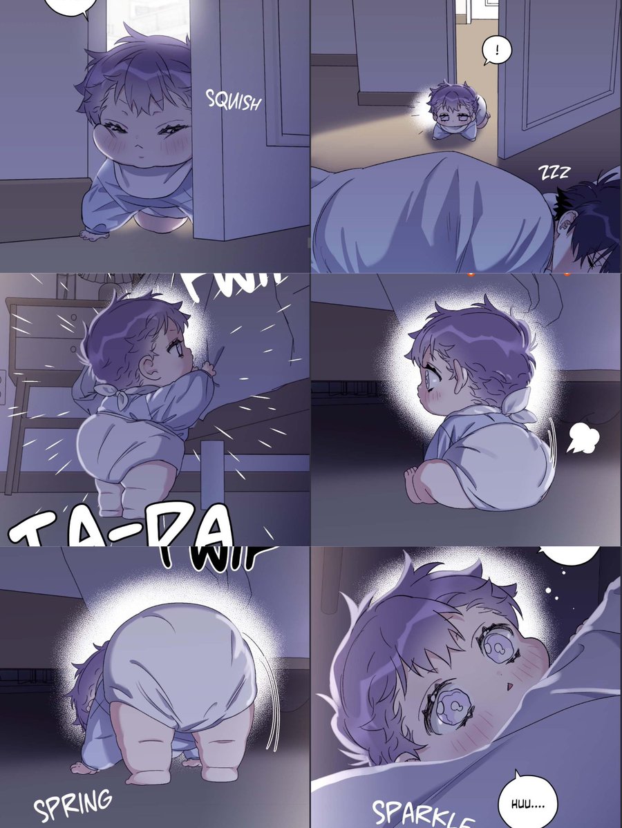 tana56__'s tweet photo. Baby Yiho wants to sleep with daddy 🥺 https://t.co/pbqXgGiooO