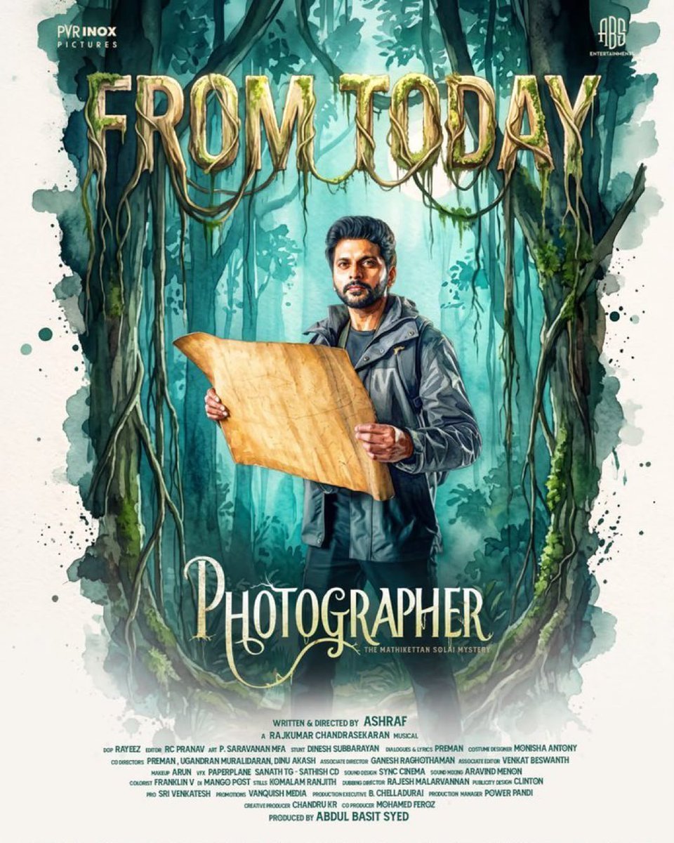 XMovieHolic's tweet photo. #Photographer First half la fear factor jump aagura main point Mathikettan Solai. 

Location, cinematography and sound design moonume semma combination.

Hero sirappa pannirukaru. 

Second half pathutu varen https://t.co/iVIZuGxC19