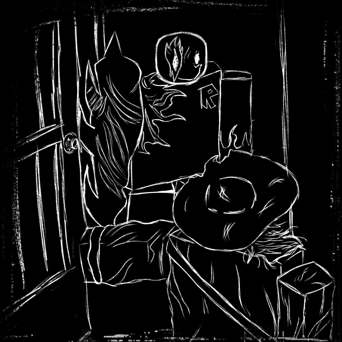 melramax5's tweet photo. "Jane, while you're struggling, don't think about anything"

This is my draw for the event 🥀

#ForsakenLoadingContest

Discord: melramax5
Roblox: melramax5
 Yeah the same name 
4 with little details that i change https://t.co/0tznGtp6Lp