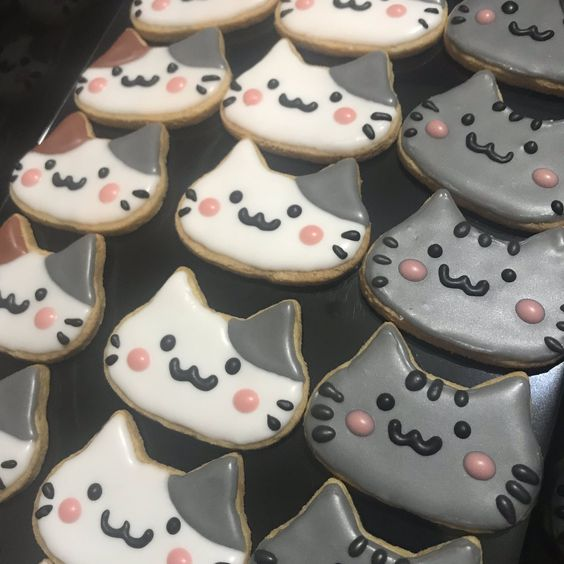 daily_dolce's tweet photo. Cat cookies <3 https://t.co/VRY7BGiBIY