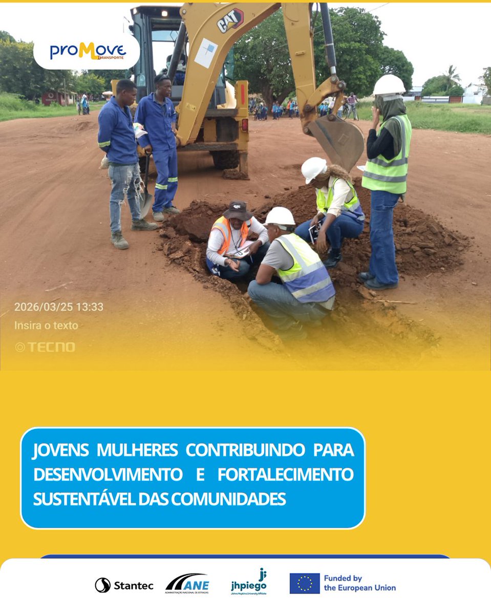 Promove_Transp's tweet photo. #ProjectoPromoveTransporte#UniaoEuropeia#Stantec#Jhpiego#ANE#Estagiárias https://t.co/FqxafFAbth