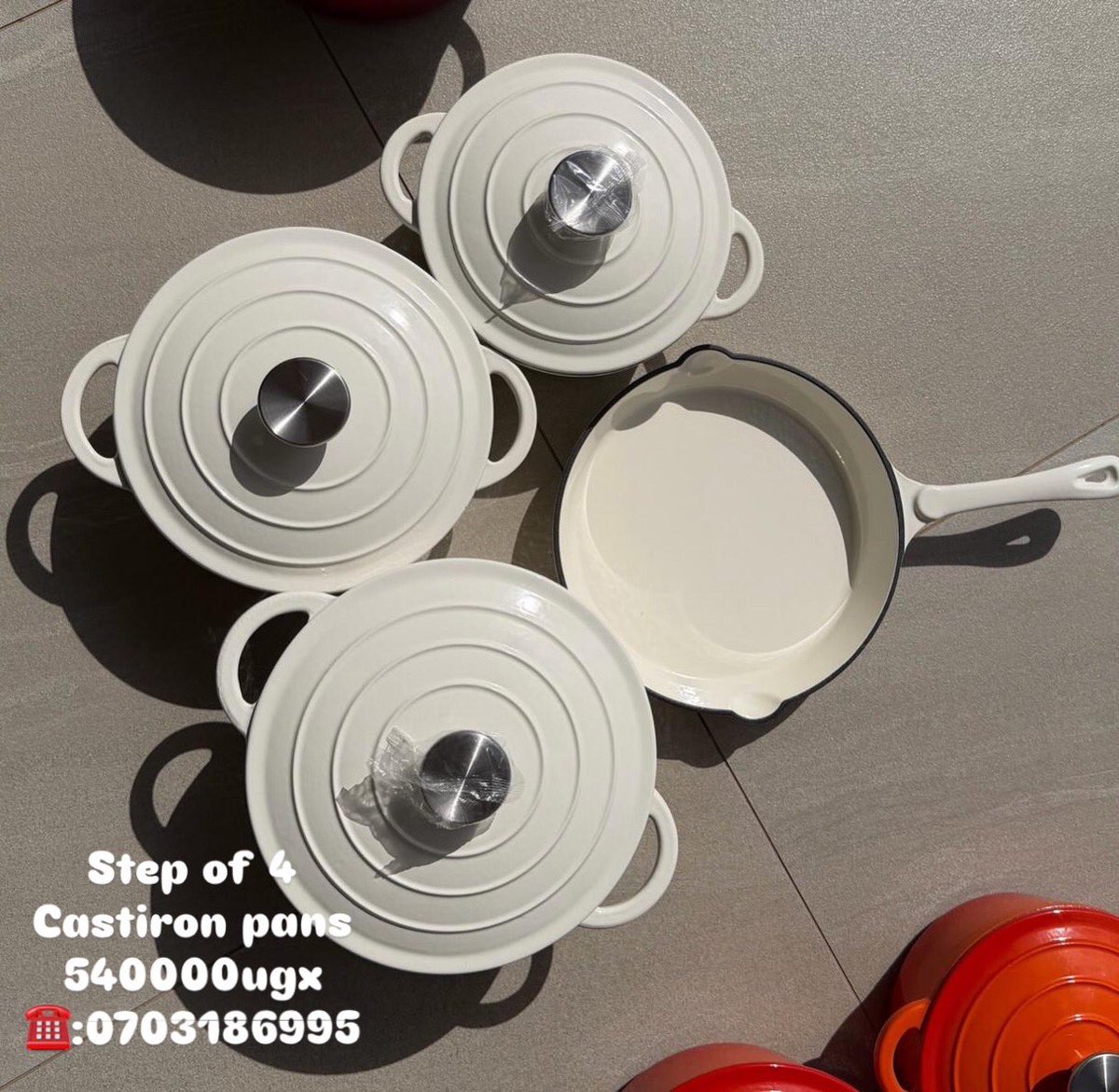 GIFTEDHANDSCLUB's tweet photo. 4pcs Castiron set 
540000ugx
☎️:0703186995 https://t.co/lN66iaZRBT