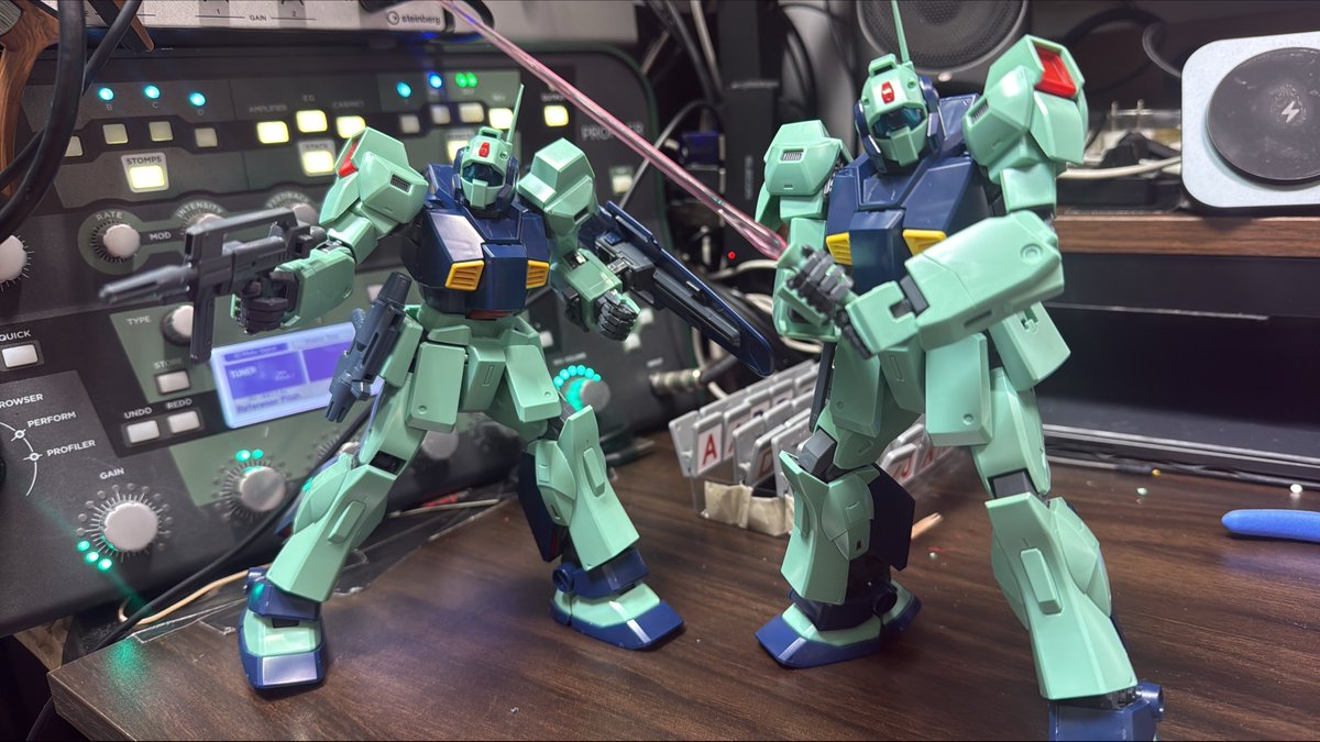 lagt_20's tweet photo. やっぱり量産機かっこいいなー
ネモ作りやすかった https://t.co/4jNG4aYyOT