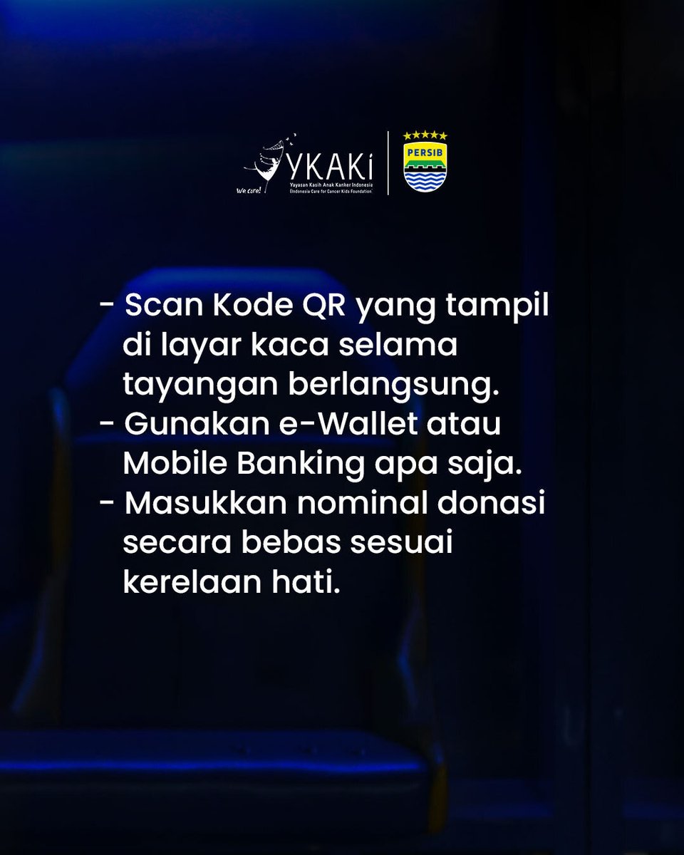 persib's tweet photo. Setiap rupiah ketulusan yang Bobotoh donasikan akan menjadi semangat baru, senyum, dan harapan bagi adik-adik kita di Yayasan Kasih Anak Kanker Indonesia. 

#SumangetAnyar #PERSIB https://t.co/73Y4Epb2sR