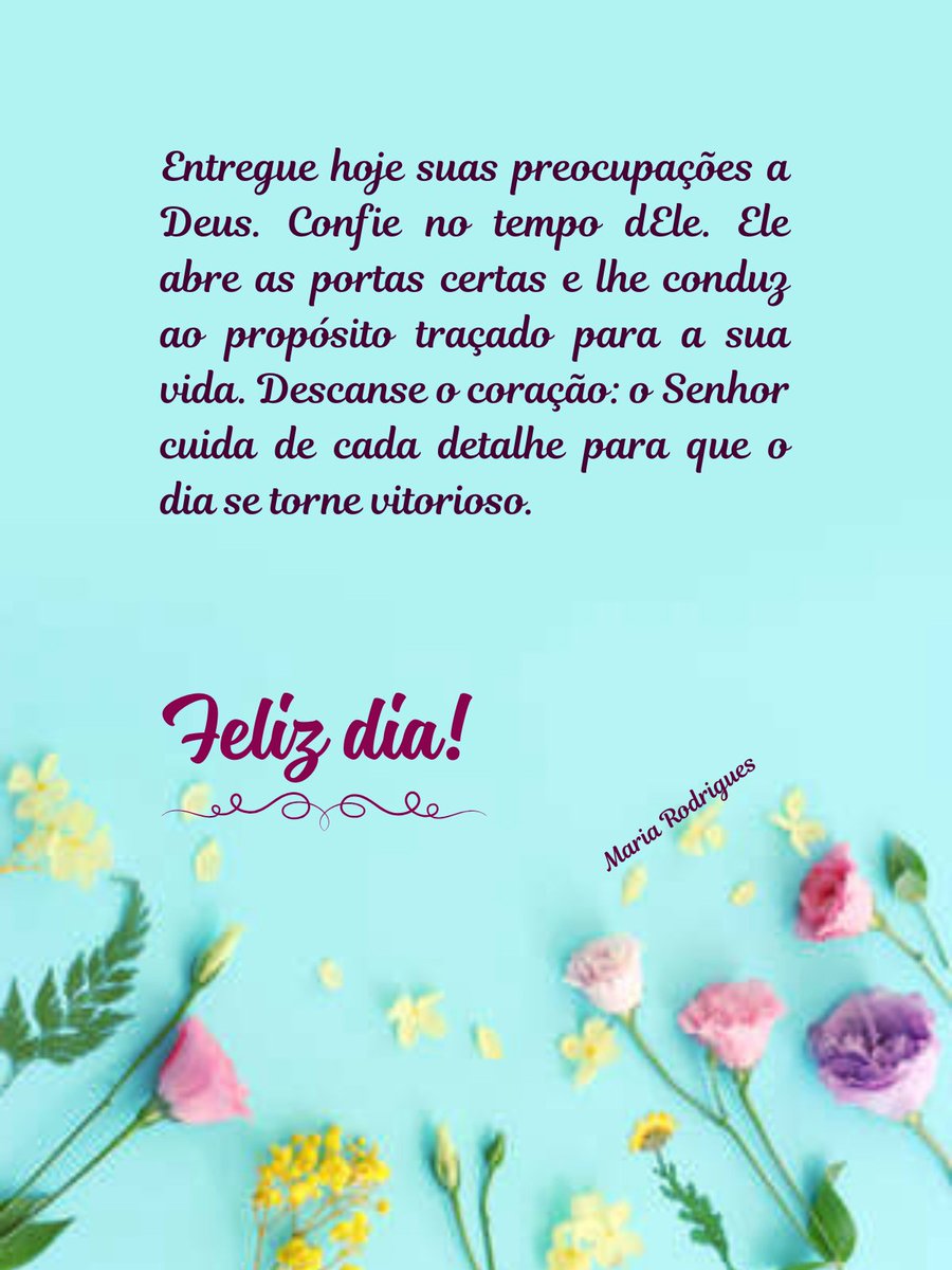 7MariaRodrigues's tweet photo. #bomdia #deus #tempodedeus #propósitosdivinos #senhor https://t.co/Qaqz9ddFYK