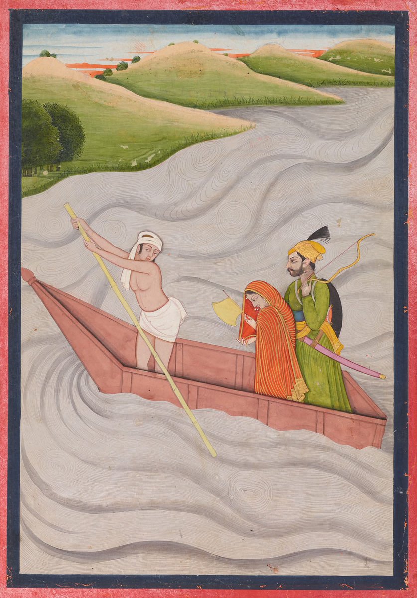 ssharadmohhan's tweet photo. A scene after the #DelhiRain
When the roads become rivers!
Gambhira #Raga
c1790 #Pahari painting from #Guler #HimachalPradesh
This folio from the 2nd Guler #Ragamala is attributed to a Master of 1st generation after #Manaku & #Nainsukh
Now at Museum Rietberg.
#DelhiTraffic https://t.co/eZ13BC7oaA