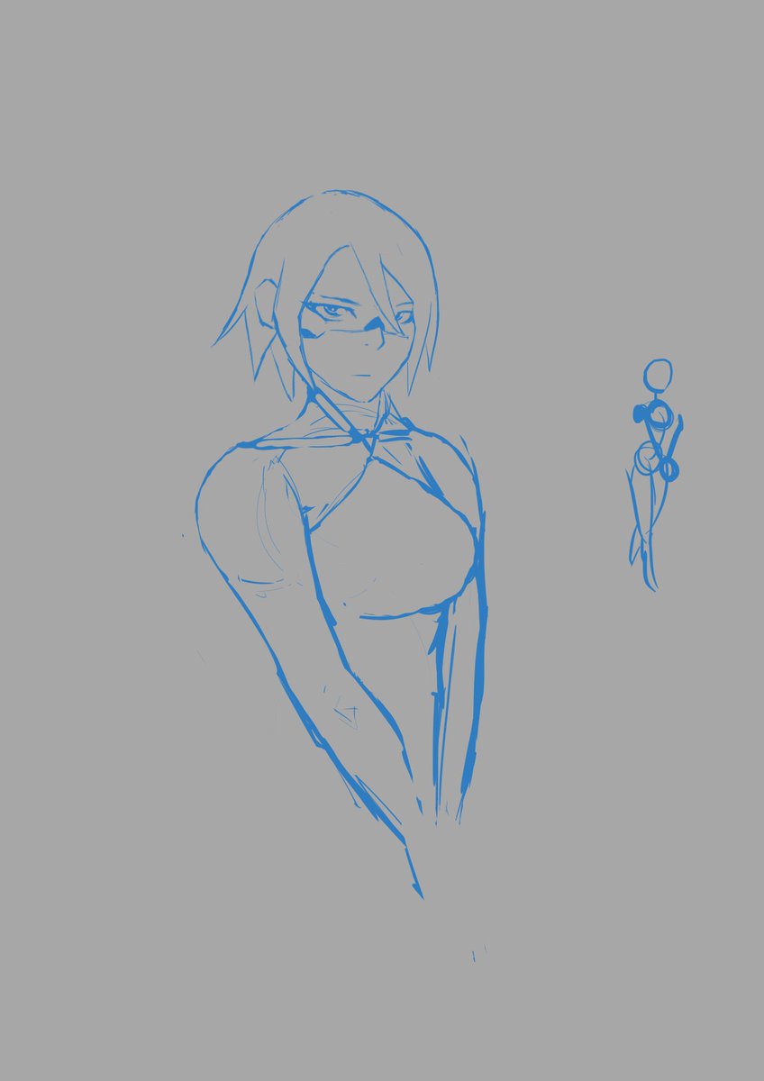 Fil_Dalazen's tweet photo. Elster wip.... again :) https://t.co/TFQl7mbNBC