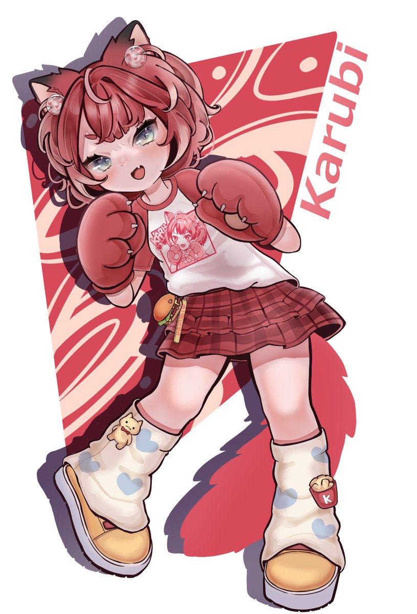 daikoninu's tweet photo. またまた赤見かるび姫　#karunyart https://t.co/FSRip9knqG