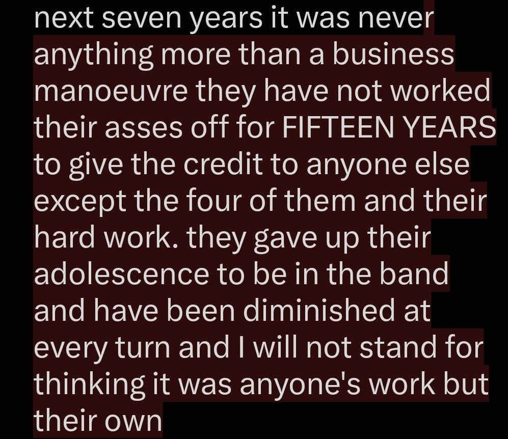killmytime_lftv's tweet photo. "5sos owe their whole career to louis" mind you 5sos were 15-17 years old, broke and starving with THEIR OWN fans giving them chocolate and clothes while touring with 1d and louis (and liam) continued to take as much of their money as he could for the next seven years it was https://t.co/MowR8pnO6W