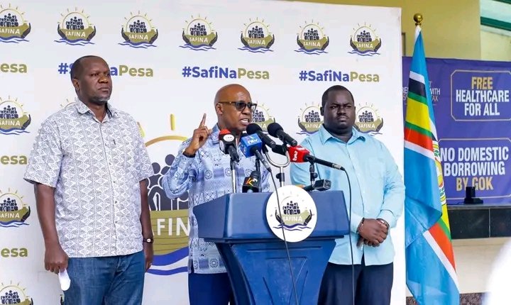 otienowill's tweet photo. When we tell Kenyans that Safina Party consistently puts Kenya’s interests first, there should be no doubt.

We have been at the forefront of defending the Constitution, including insisting that elections must be held in the fifth year, as provided by the Constitution and now affirmed in the recent judicial determination.

But our constitutional advocacy is only one part of the fight. Safina has also consistently confronted Kenya’s odious debt problem ; the borrowing that has choked our economy, narrowed our fiscal space and left ordinary Kenyans carrying an ever-growing burden through taxes, deductions and declining purchasing power.

Kenyans must now distinguish between those seeking genuine transformation and those merely seeking admission into a political system that has extracted from this country for six decades while giving too little back to its people.

Safina is not fighting to inherit a broken system. We are fighting to dismantle the culture of impunity, restore constitutional government, audit the debt, protect public resources and put Kenya’s interests first.

The choice before Kenyans is becoming clearer: those who want to preserve the system, and those prepared to change it.