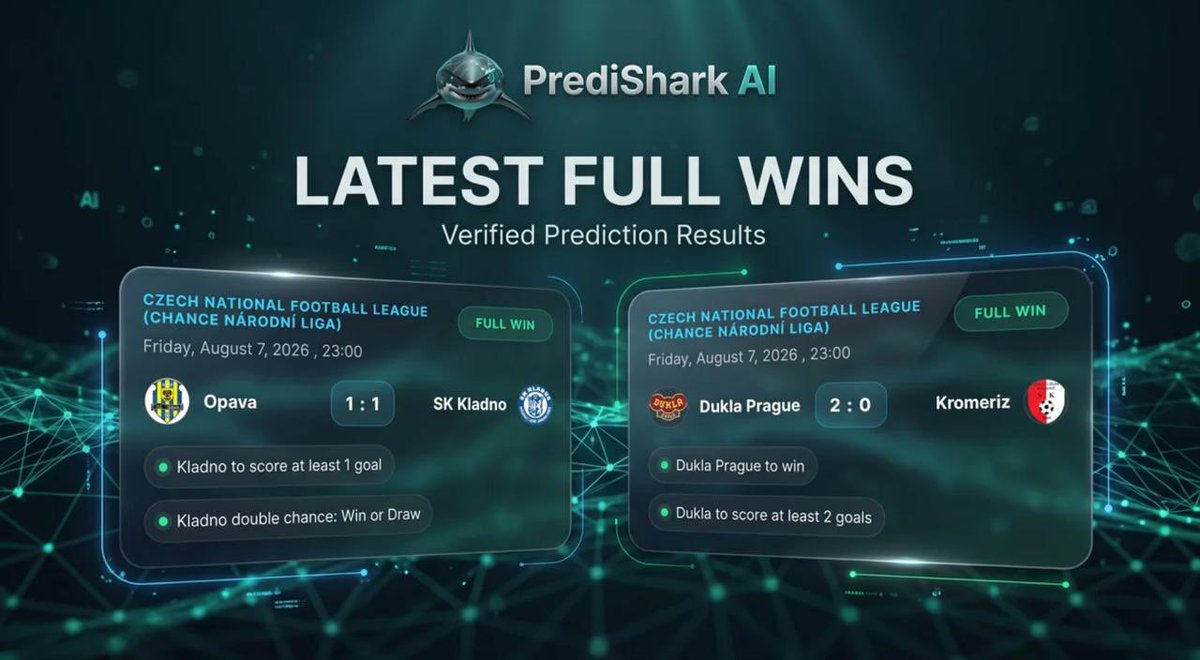 PrediSharkAI's tweet photo. We donβt guess. We calculate. π¦
Data-driven predictions.
Clear analysis. Real results.
See what others miss. Predict what comes next.
https://t.co/Gc1m2WC6hx
#PrediSharkAI #AI #Predictions #Football #SportsAI https://t.co/FCY62hAiok