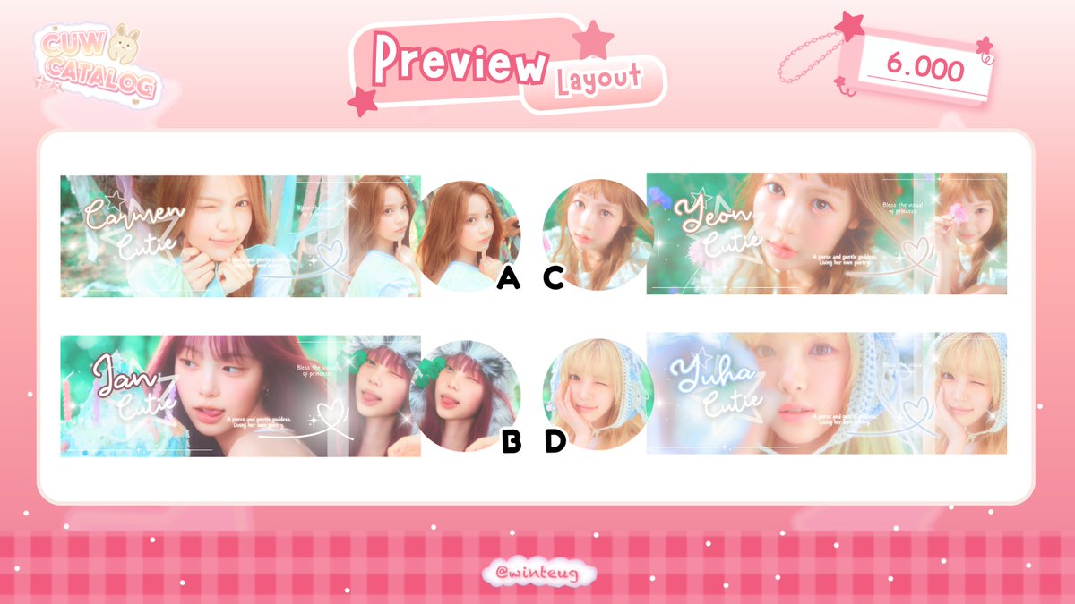 winteug's tweet photo. ⠀⠀⠀⠀⠀
boleh bantu repost? terimakaci! 🌸

SPESIAL 8.8 ♡ 
haloo!! hari ini cuw bawain beberapa layout ready stock gg terbaru! serba 6000 aja! avail retext, ava dapet jpg &amp; png 💖 yuk jemput sekarang!
⠀⠀⠀⠀
#bealanja https://t.co/PjczXpMCFA