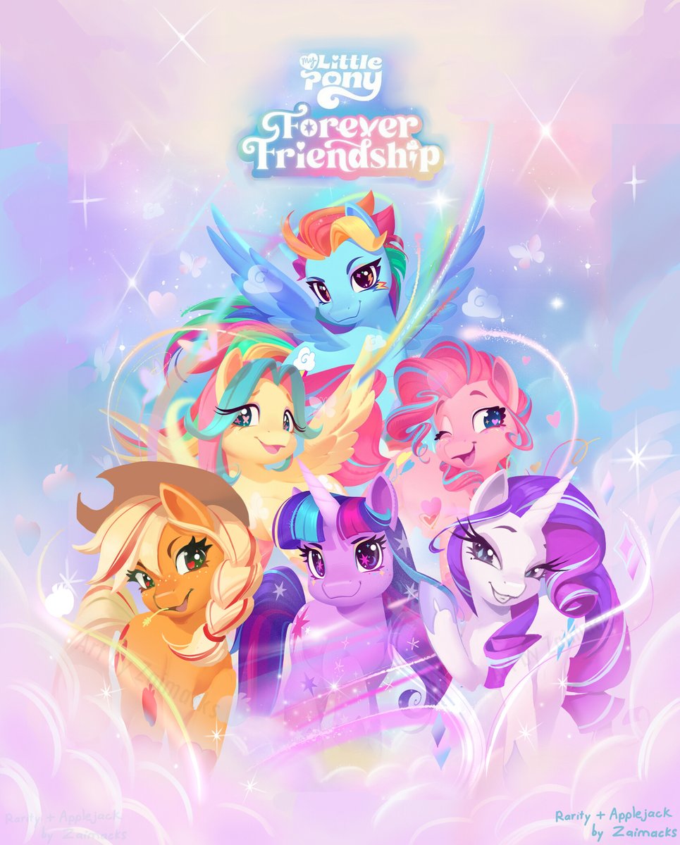 Zaimacks's tweet photo. I added G6 Rarity and Applejack <3 #mlp #MLPG6 https://t.co/efMg3GiTnQ