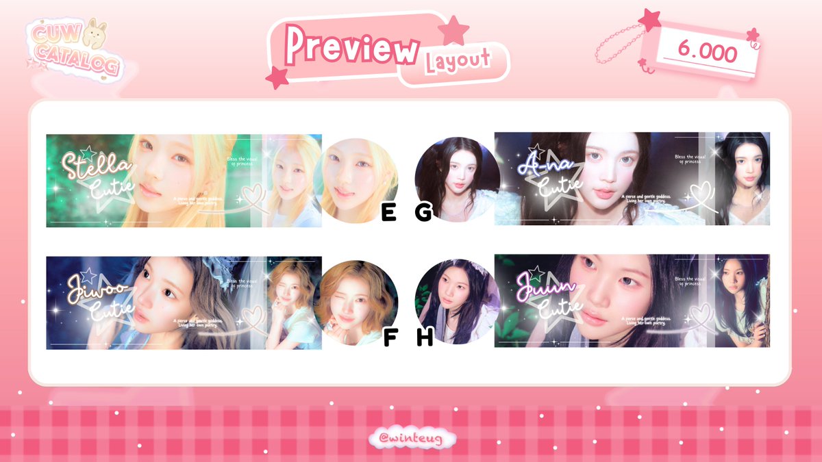 winteug's tweet photo. ⠀⠀⠀⠀⠀
boleh bantu repost? terimakaci! 🌸

SPESIAL 8.8 ♡ 
haloo!! hari ini cuw bawain beberapa layout ready stock gg terbaru! serba 6000 aja! avail retext, ava dapet jpg &amp; png 💖 yuk jemput sekarang!
⠀⠀⠀⠀
#bealanja https://t.co/PjczXpMCFA