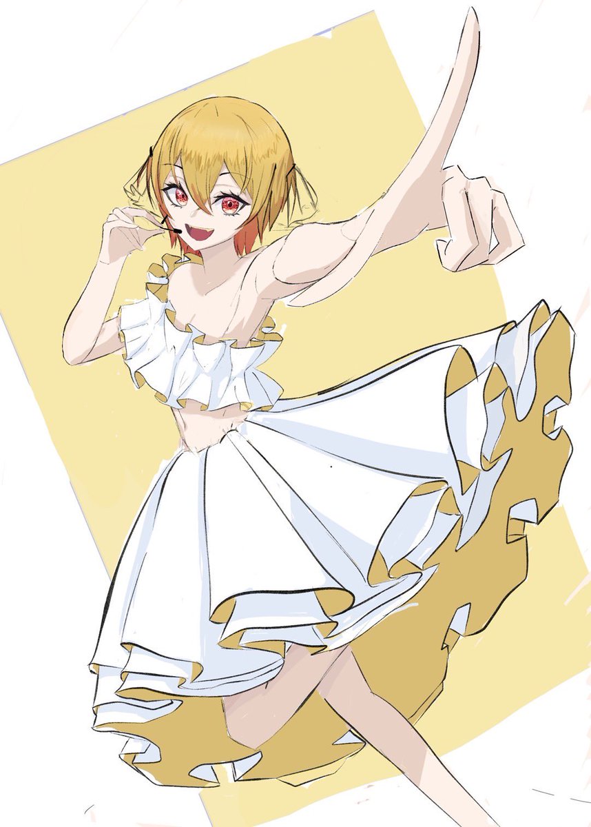 eeeeeeenanndeee's tweet photo. 途中段階でいずれまた描き直して投稿します…！
とりあえずにラカンパネラです！

#花嫁ムジカート企画
#takt_op_FA https://t.co/GkOpg9OXFd
