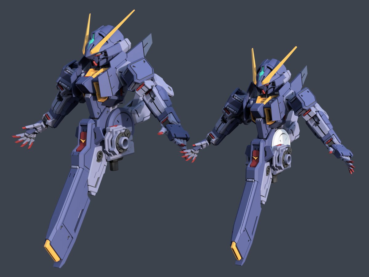 PiperMakes's tweet photo. When you stream for 8 hours and most of what you've done isn't really noticeable or visible xD
1/100 v 1/144 scaling, I've adjusted most all of the tolerances, and joined a handful of parts down for a slightly simpler assembly. Added a few details too xD https://t.co/ElHZukSi6U
