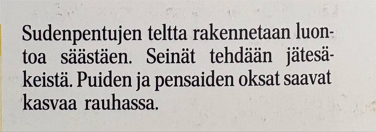 Jrvinen_J's tweet photo. Kannattaa katsoa mitä lapset lukee. 

Ilmeisesti Sudenpentujen käsikirjakin on kokenut viherpesun, eli jutut menneet täysin päättömiksi. 

Muovisäkki säästää luontoa, lasten puumaja ei. 🤡 https://t.co/zRWBwv8edO