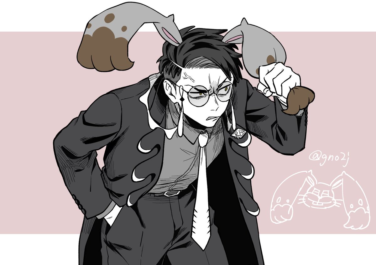 gno2j's tweet photo. 今更おじバニー https://t.co/mPCzXGYUFK