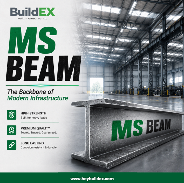 heybuildex's tweet photo. 🏗️ Strong structures start with strong steel.
BuildEX supplies quality MS Beams & Structural Steel for industrial, commercial, warehouse & heavy-load applications across India.
🌐 https://t.co/WaIIjR9GuA
📞 9281446109
#MSBeam #StructuralSteel #SteelBeams #ConstructionIndia #Steel https://t.co/iBWI3tqZnK