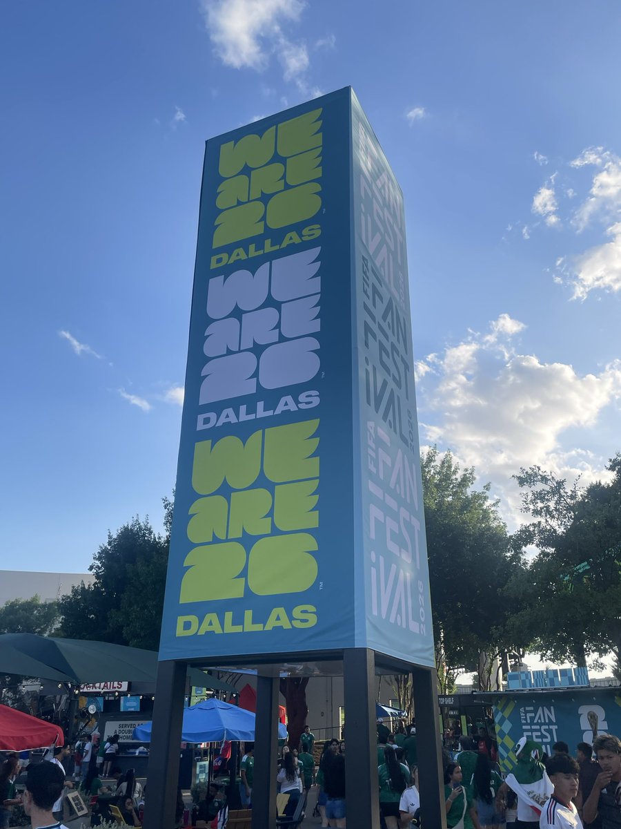 masataptrip's tweet photo. ダラスのワールドカップファンフェスティバル ＠ Fair Park

#北中米W杯観戦記 #FIFAWorldCup #Daihyo #Dallas https://t.co/rOgw6PYT1Z