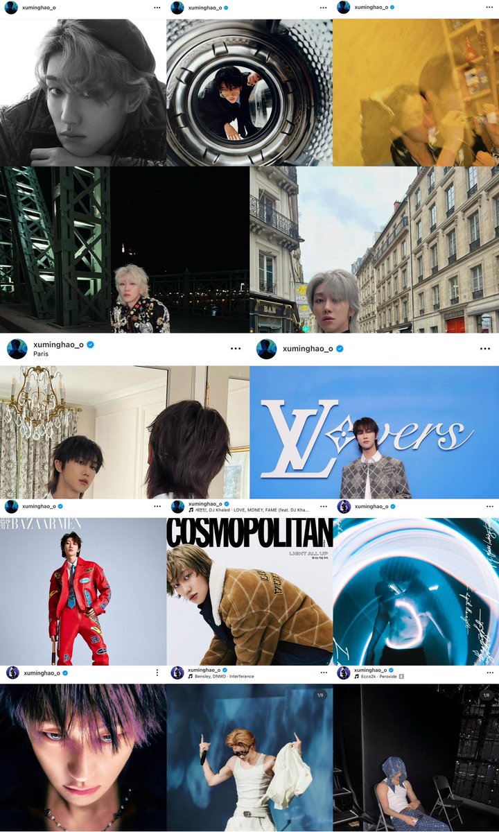 JEUXX's tweet photo. minghao archived 13 instagram posts (172 > 159) https://t.co/WHAmfAeZWW
