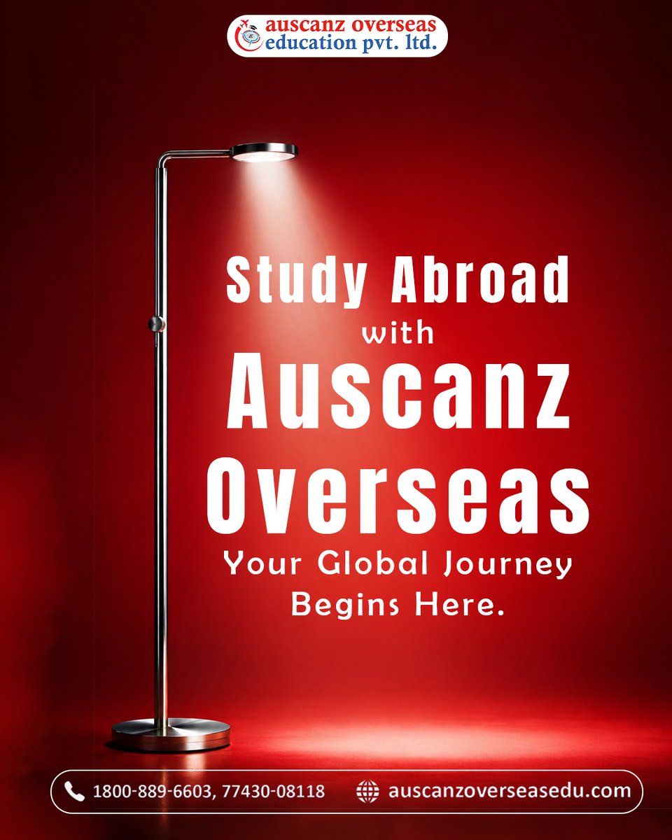 AuscanzE's tweet photo. 🌍🎓 Your Global Journey Begins Here!
Dreaming of studying abroad? Let Auscanz Overseas turn your international education dreams into reality with the right guidance
#StudyAbroad #StudyOverseas #StudentVisa #GlobalEducation #AuscanzOverseas https://t.co/VCjRxwqDFW