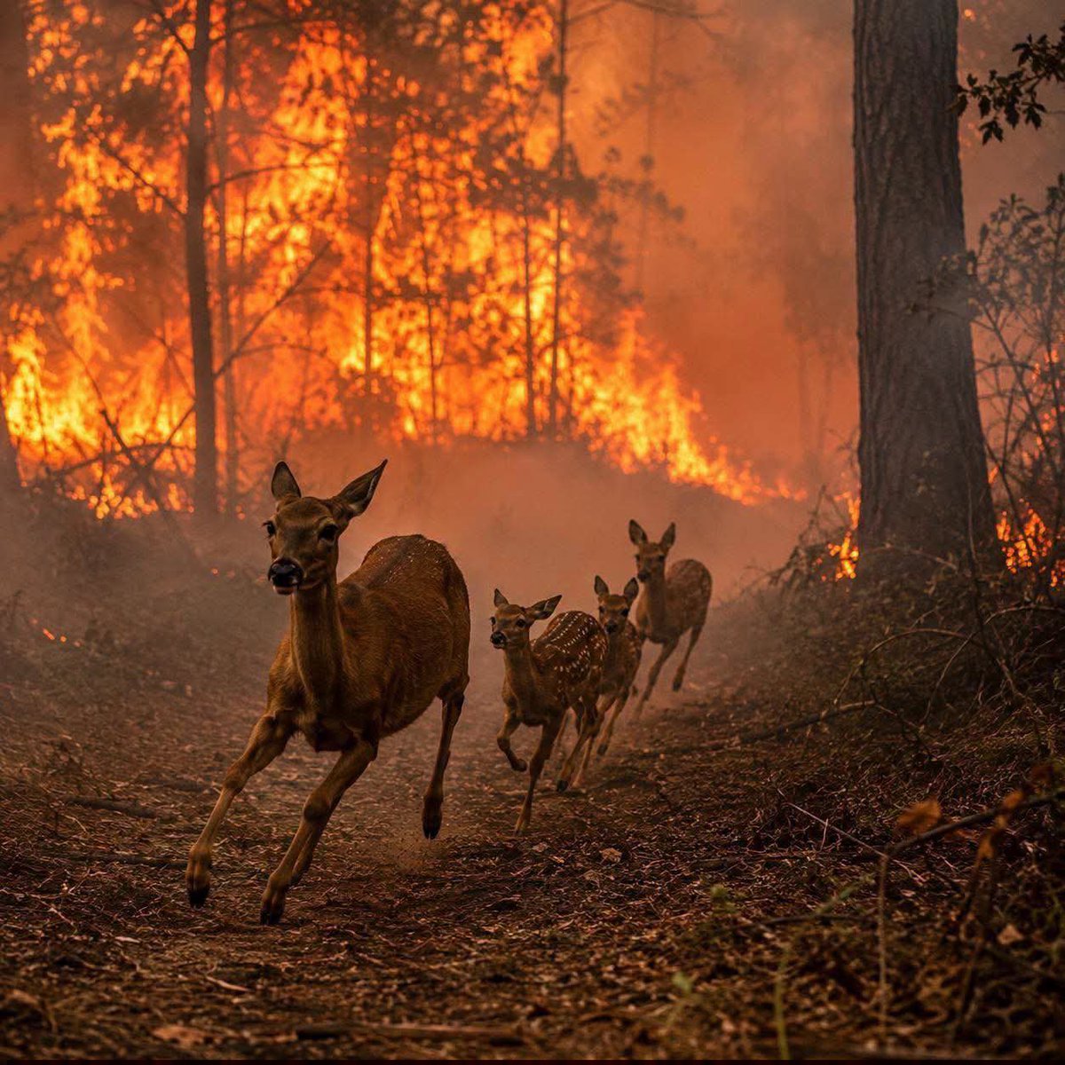 AdeaClaude's tweet photo. Ils ont subit les incendies, la peur, le stress, ils ont perdu leur seule maison, et après avoir survécu à l'enfer, les survivants se retrouvent confrontés à des tirs, car les chasseurs ont décidé de terminer "le travail".
Pays de la HONTE @EmmanuelMacron
Et @SebLecornu 🤮🤮🤮 https://t.co/xP0W8mj2yd