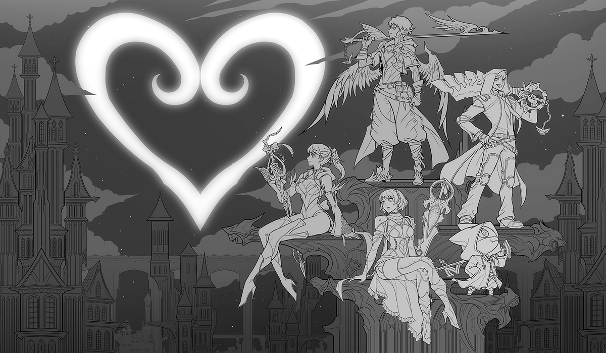 ManaMoonArt's tweet photo. The Palace of Hearts https://t.co/YjlCTMZj5h