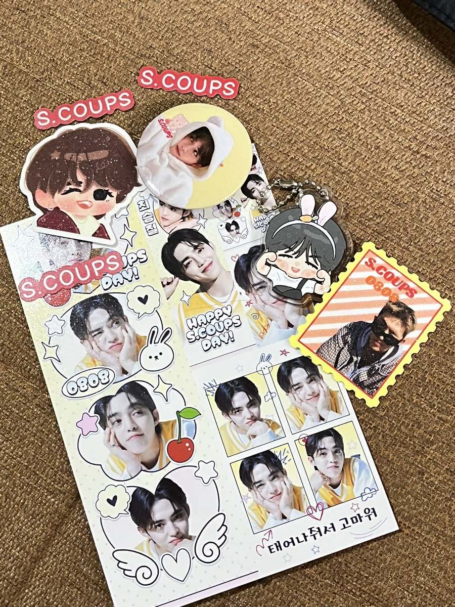 seungcheolcaa's tweet photo. scoups bday event🫰💕 

Thank you ka @hime1004_ &amp; @schocomins ads dan eventnya lucuu🫰💕 https://t.co/Et484bcqjI