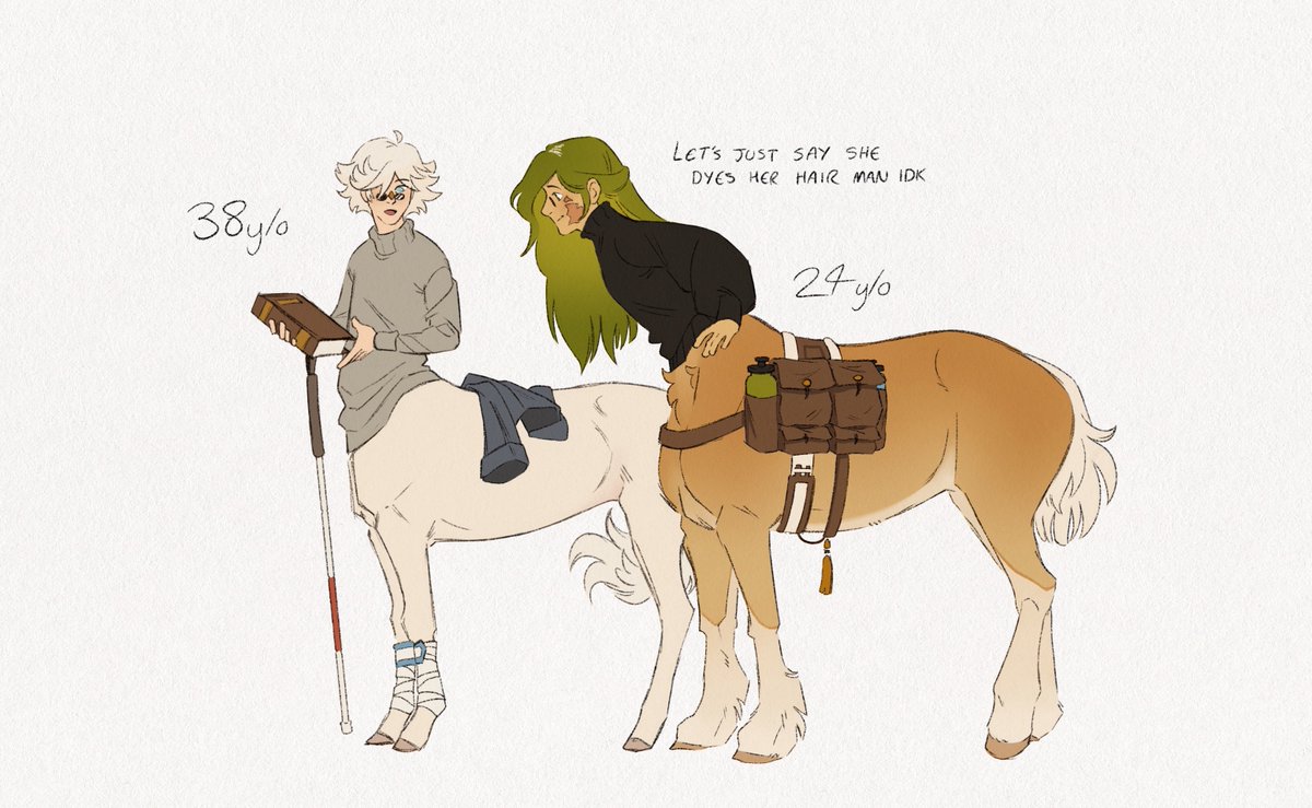 sleepeyhorsey's tweet photo. Centaur Coco would be a draft horse I think
#Δ帽子 #witchhatatelier https://t.co/DSnXDJQWPL
