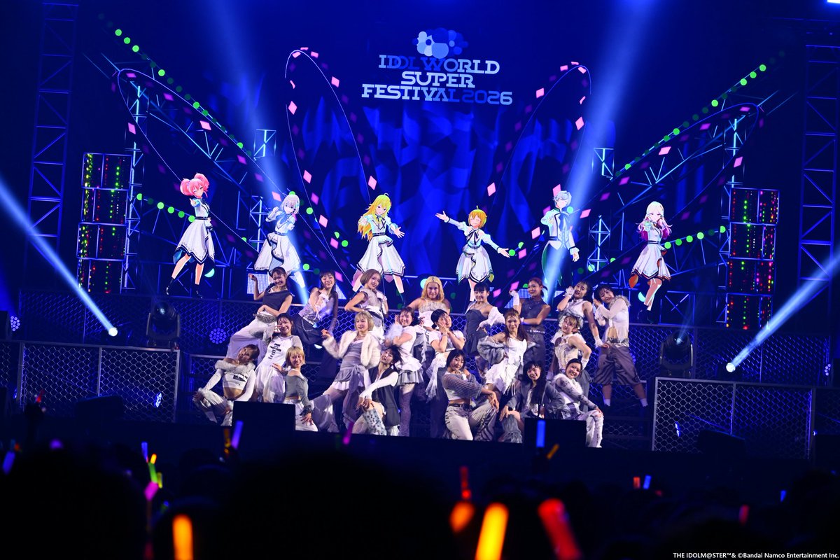 imas_official's tweet photo. ⫸⫸ #アイマスIWSF2026 ⫷⫷

📢本日開催！DAY1同時視聴上映会！💃
￣￣￣￣￣￣￣￣￣￣￣￣￣
アソビステージチケットご購入者向け
同時視聴上映会DAY1を本日実施！！✨

もう一度みんなとコメントで盛り上がりましょう！

📅8/8(土) 21:00- DAY1 -YAKUDOU-
📺アソビステージ
▼ご視聴
https://t.co/rykAVrB6H1
※上映会は通常配信アングルのみでの実施となります。全景定点の実施はございません。

▽配信チケットのご購入🎫
https://t.co/cx2xree8Yx
＿＿＿＿＿＿＿＿＿＿＿＿＿

▼開催記念商品発売中！
https://t.co/Ttu8ilGuA5
▼ #IWSF2026のいいところ キャンペーン実施中！
https://t.co/3LPMWrzqn4