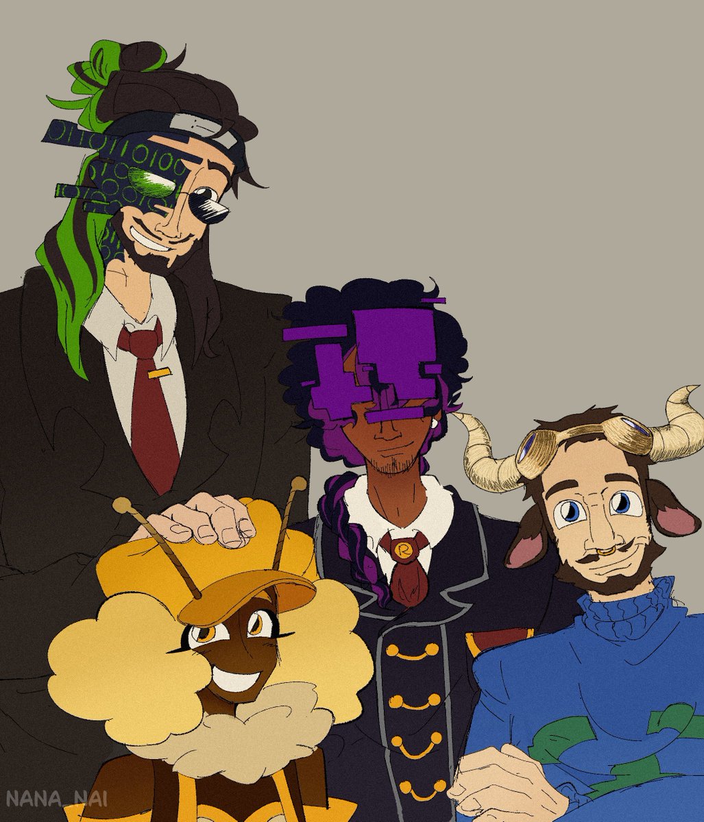 colmenaqsmp's tweet photo. Today, we are resuming activities at Colmena QSMP. 
We will hold a meeting to review the history (lore) of Colmena, covering everything from its initial appearance to the QSMP hiatus. Spanish and English translations will be available 🐝🐝 https://t.co/6plGUlYmeT