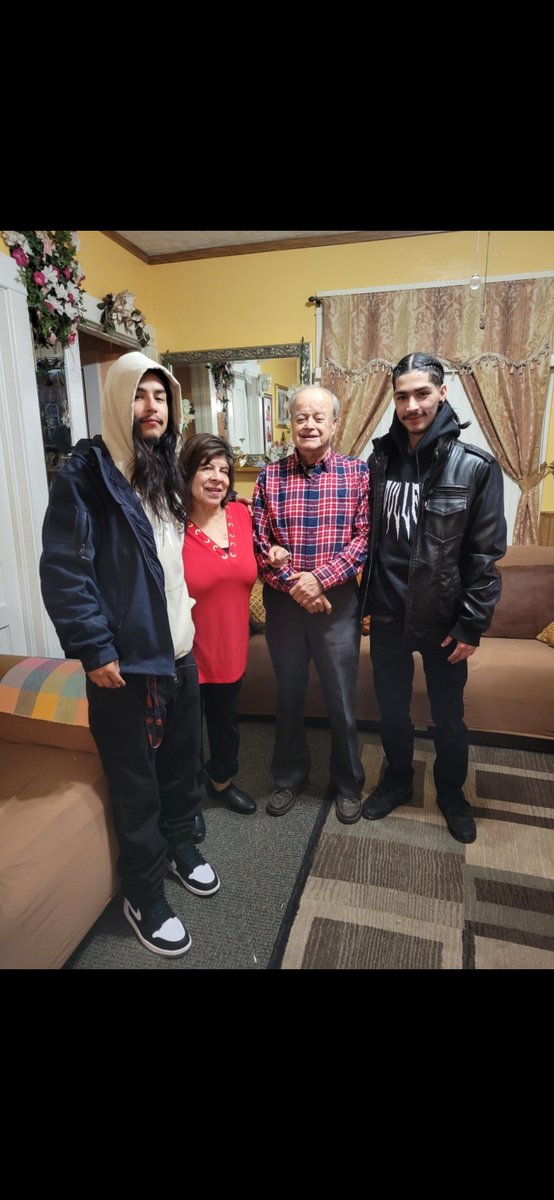 LosGnuoy309's tweet photo. These niggas are so stupid they think im apart of a long lost tribe or something because I have long hair

Here's a picture of me in the winter. My grandparents and twin brother

Does my twin brother look ameri- indian?? Or mestizo to you?

People literally mistake him and my grandpa for being white