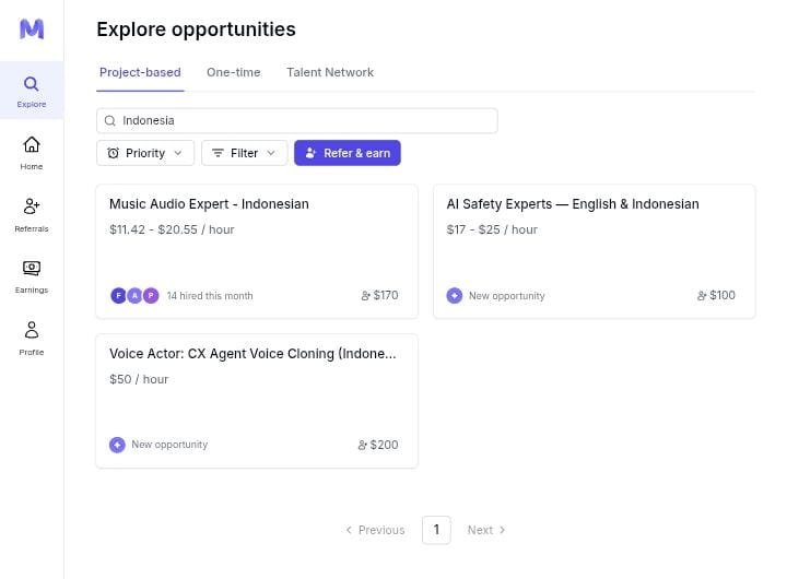 bimnttsion's tweet photo. Mercor lagi buka posisi AI Safety Expert English & Indonesia ni!! dengan sistem kerja remote dan bayaran sekitar $17–$25 per jam pastinya sesuai region yaa

Tugasnya bukan coding, tapi menguji model AI, mencari kelemahan, menilai jawaban AI yang berpotensi bias atau keliru, lalu memberikan feedback supaya AI jadi lebih aman dan akurat.

Syarat utamanya adalah fasih bahasa Inggris dan Indonesia, upload CV, lalu mengikuti tes kemampuan bahasa. Buat yang sebelumnya pernah ngerjain proyek AI seperti Outlier, Alignerr, atau platform AI training lainnya, pengalaman itu bisa jadi nilai tambah. Kalau lagi nyari peluang freelance AI dengan rate dolar, ini bisa banget masuk wishlist buat dicoba
#freelance #remote