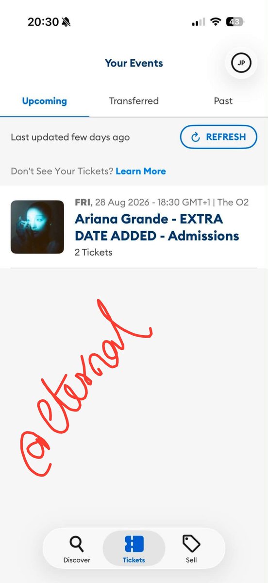 KaylaC45167's tweet photo. Selling x2 Ariana Grande Eternal Sunshine tour tickets - 28 August 2026, 02 London. Row Y seat section 112
ANY METHOD OF PAYMENT ACCEPTED
🏷️ wtt wtb iso wts lfb Eternal Sunshine Tour london Silver Vip The O2 Aug ariana grande anyone looking petal love album #ESTLONDON https://t.co/JFAHUveNNp