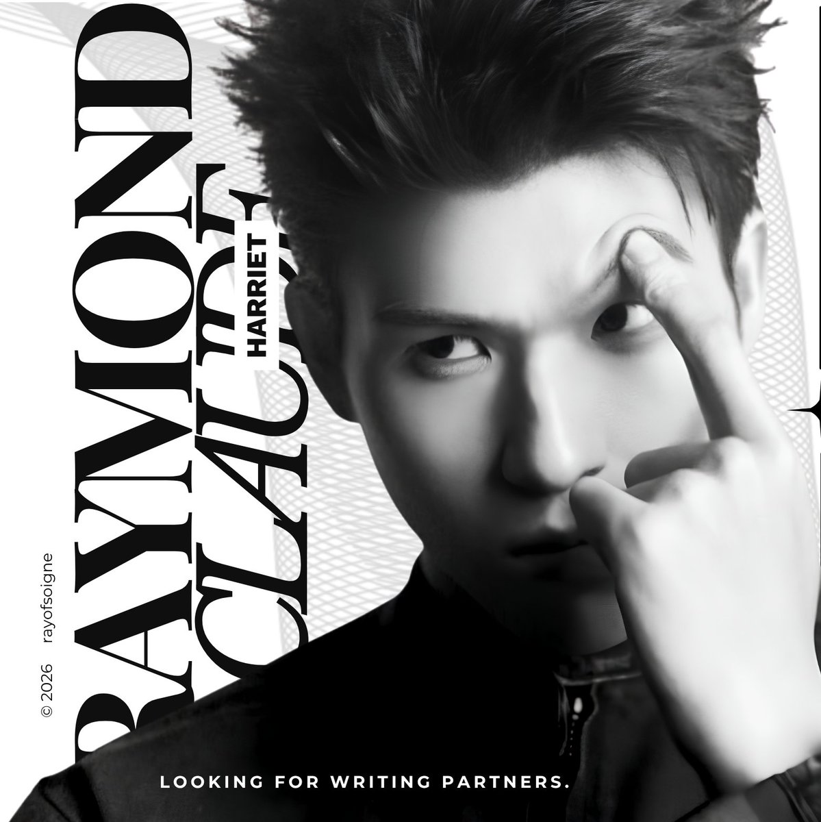 rayofsoigne's tweet photo. ᅠ
SAINT. ᅠLooking for writing partners for Raymond. Check out the details below. If you're interested, feel free to hit me up in DMs. Both EN and ID are welcome.

A retweet would mean a lot to help spread the word, thank you!
ᅠ https://t.co/4xVb2VreOe