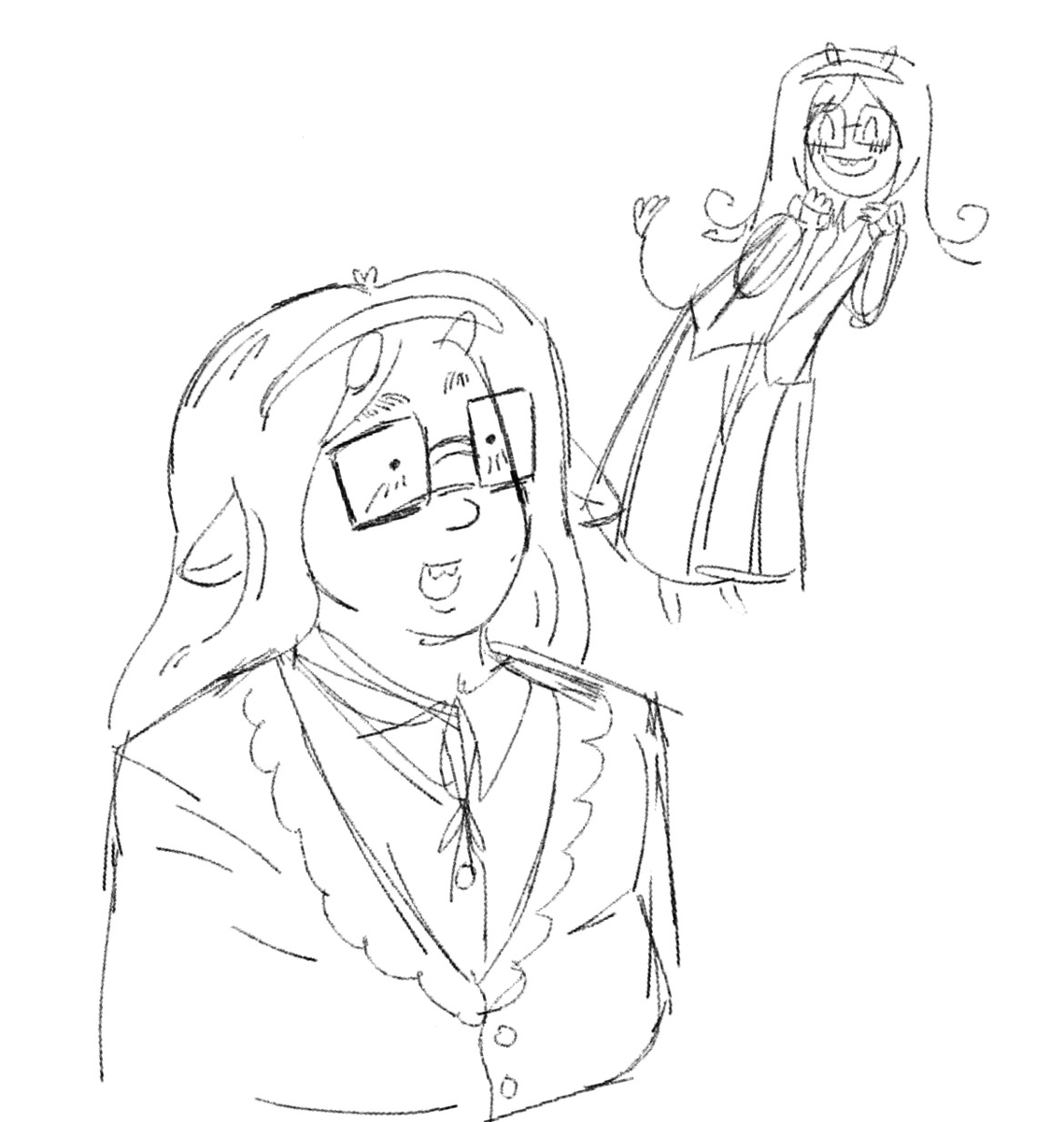 Gr8scaler's tweet photo. This is my playtime #baldisbasics design and my fem persona okay guys do you like it okay guys okay ? https://t.co/QSsnNHhl9r