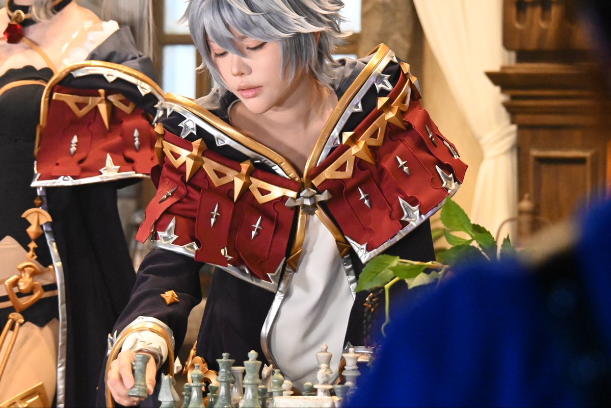 karunnni's tweet photo. ♟️やってるカイムくん https://t.co/FEoLhvWKbv