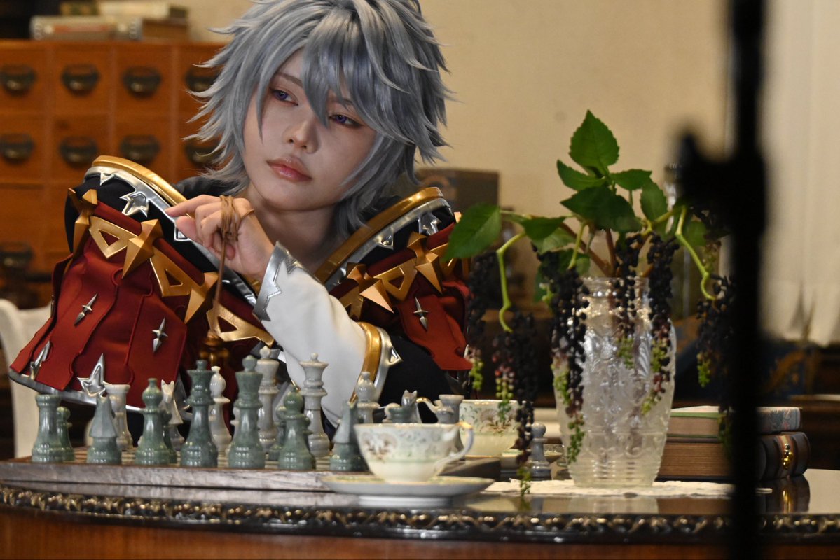 karunnni's tweet photo. ♟️やってるカイムくん https://t.co/FEoLhvWKbv