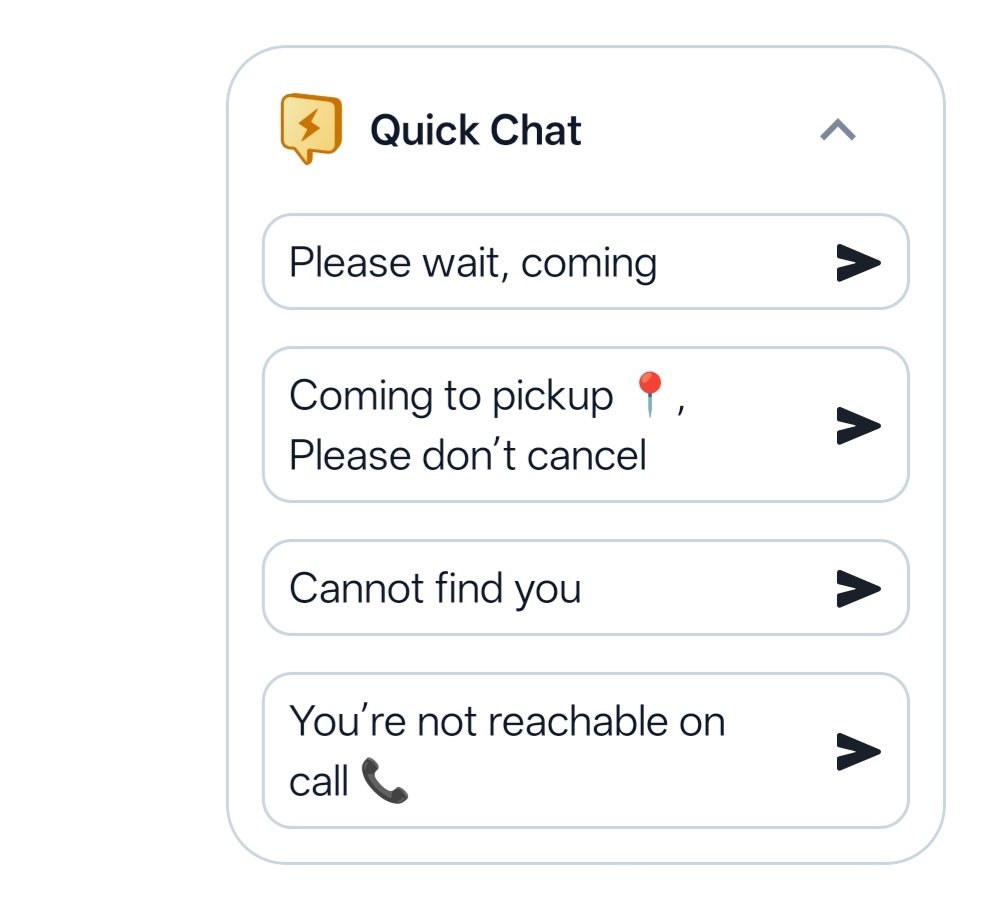 BigIfTeja's tweet photo. Thank you @rapidoapp_ for this UX. https://t.co/f87tqID3mY