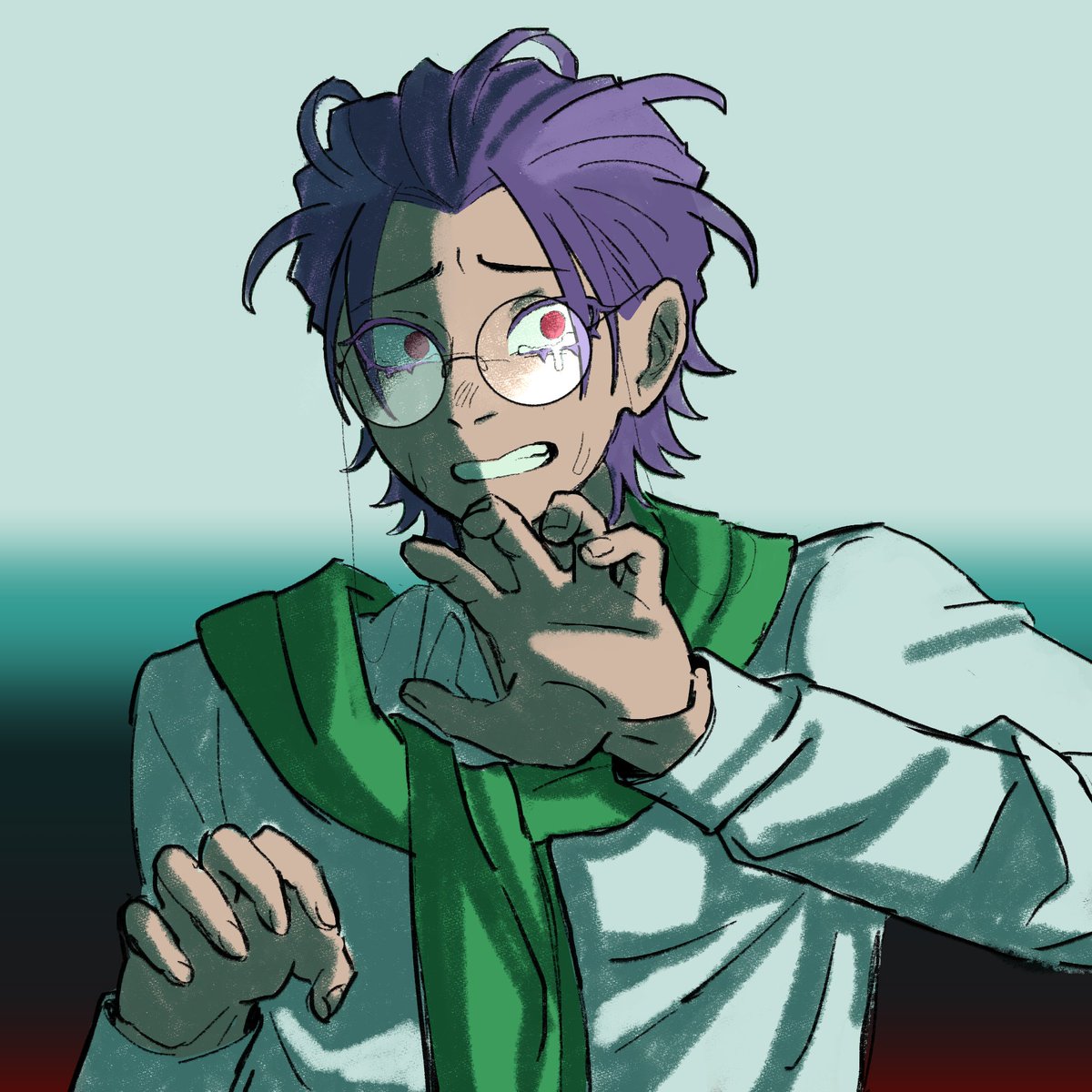 roshotsutsuji's tweet photo. just an excuse for me to draw rosho crying again https://t.co/B4v9jDyTIA